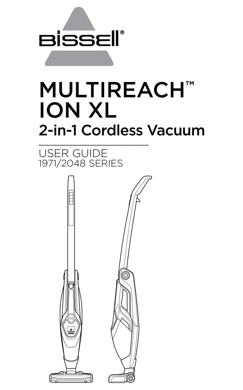 Bissell MULTIREACHTM ION XL 2048 SERIES user guide