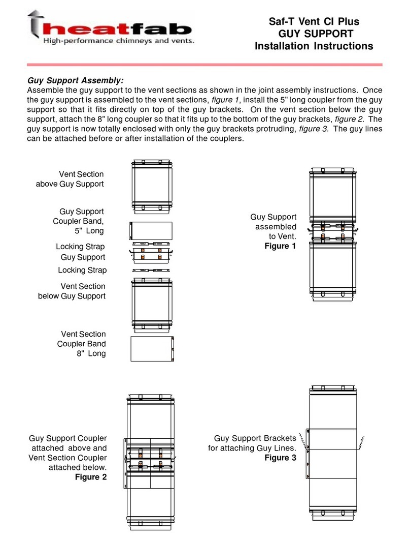 Heat-Fab Saf-T Vent CI Plus installation instructions Heat-Fab Saf-T Vent CI Plus installation instructions