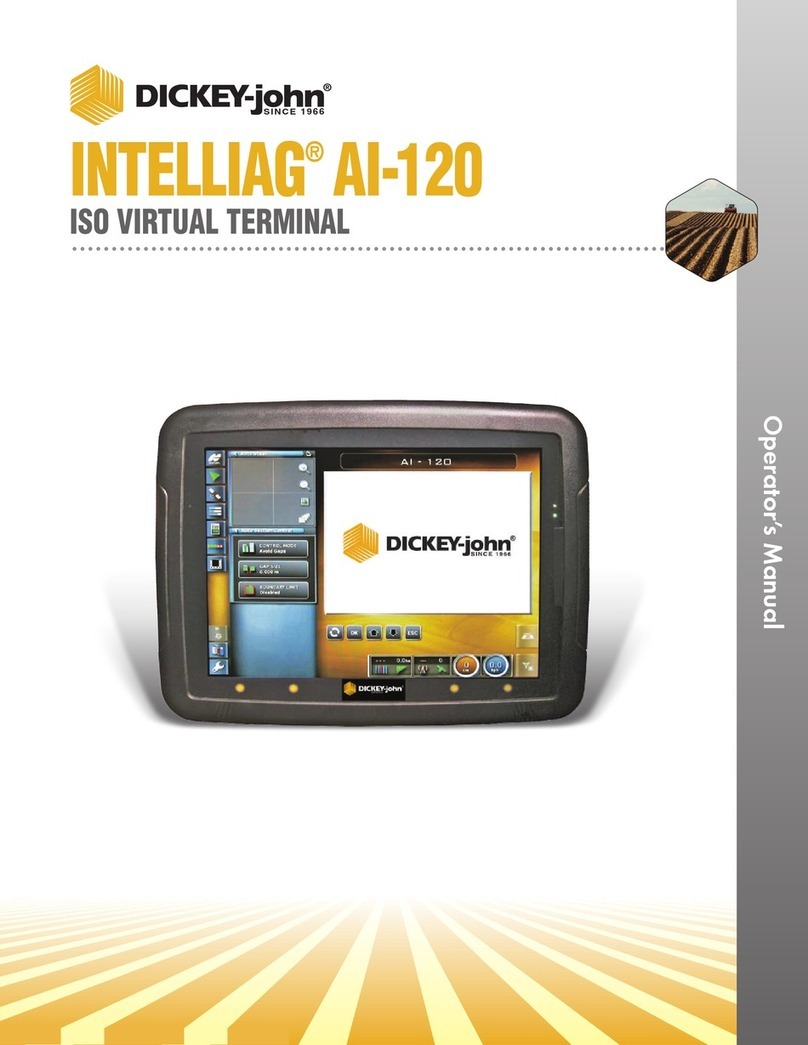 Dickey-John INTELLIAG AI-120 Operator's manual