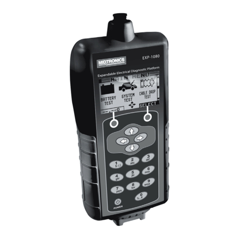 Midtronics JLR EXP-1080 User manual Midtronics JLR EXP-1080 User manual