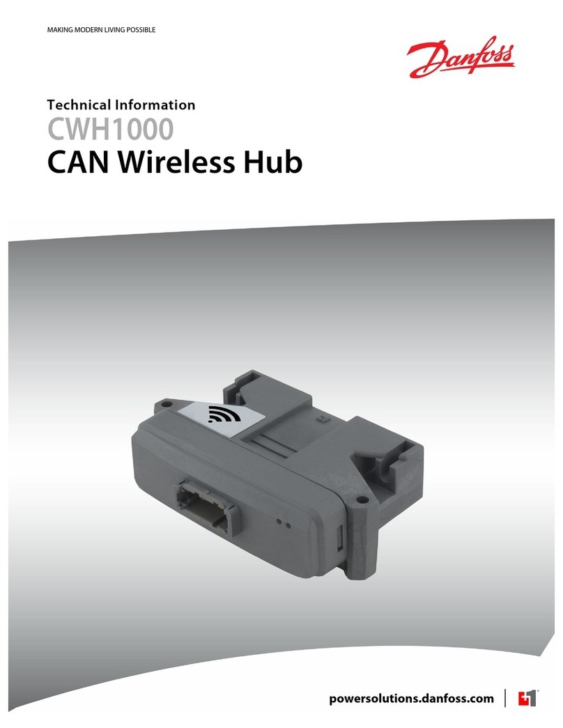 Danfoss CWH1000 technical information Danfoss CWH1000 technical information