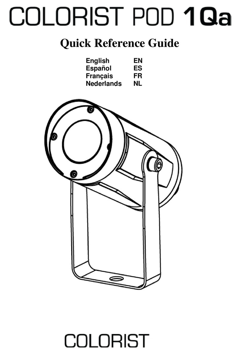 Colorist POD 1QA Quick reference guide