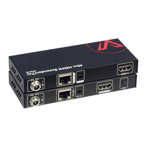 AV Access HDEX40 user manual