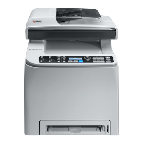 Kyocera FS-C1020MFP+ User manual