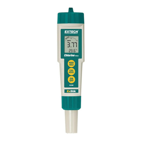 Extech Instruments ExStik CL200 user manual