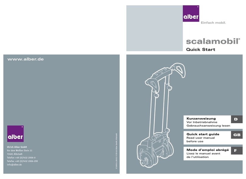 Alber Scalamobil User manual