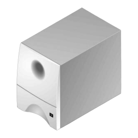 JBL G SUB 10 User manual