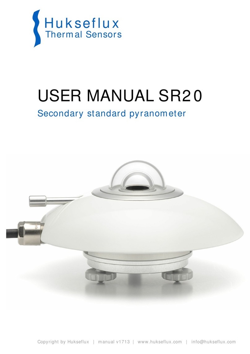 Hukseflux SR20 user manual