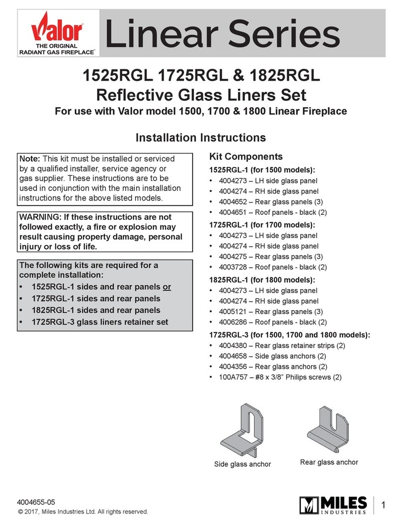 Valor 1725RGL-3 User manual Valor 1725RGL-3 User manual