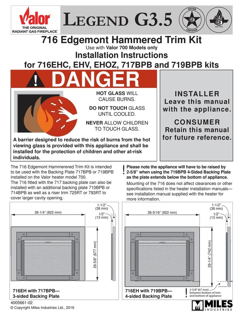 Valor 716EHC User manual Valor 716EHC User manual