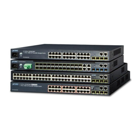 Planet Networking & Communication SGS-6340-24T4S Installation instructions Planet Networking & Communication SGS-6340-24T4S Installation instructions