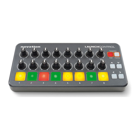 Novation Launch Control User manual