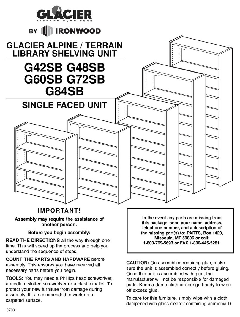 Glacier G42SB Assembly manual