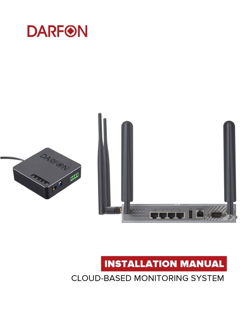 Darfon CLOUD-BASED MONITORING SYSTEM installation manual