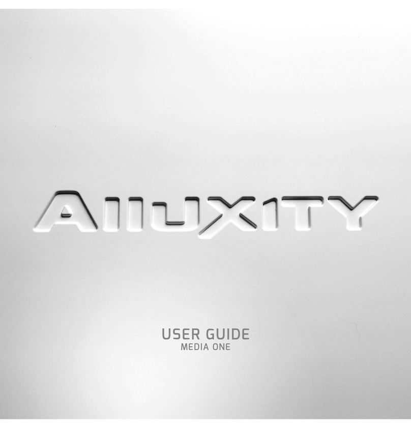 ALLUXITY Media One user guide