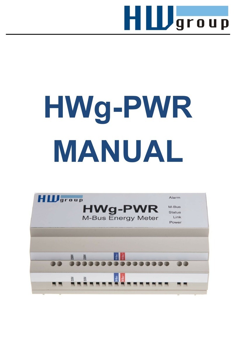 HW Group HWg-PWR manual