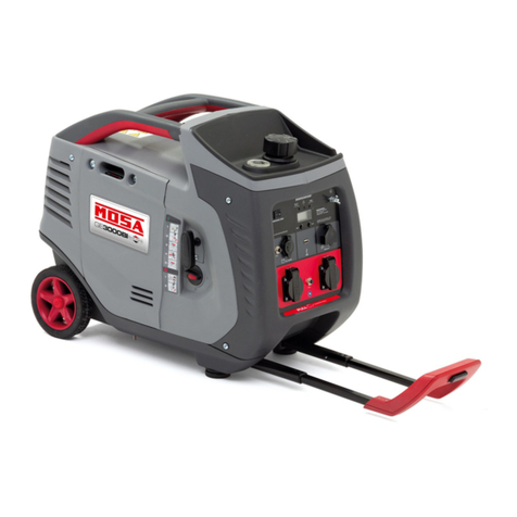 Mosa GE 3000 BI User manual