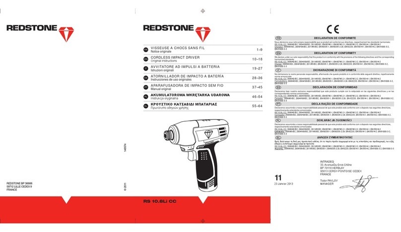 Red Stone RS 10.8Li CC Original instructions
