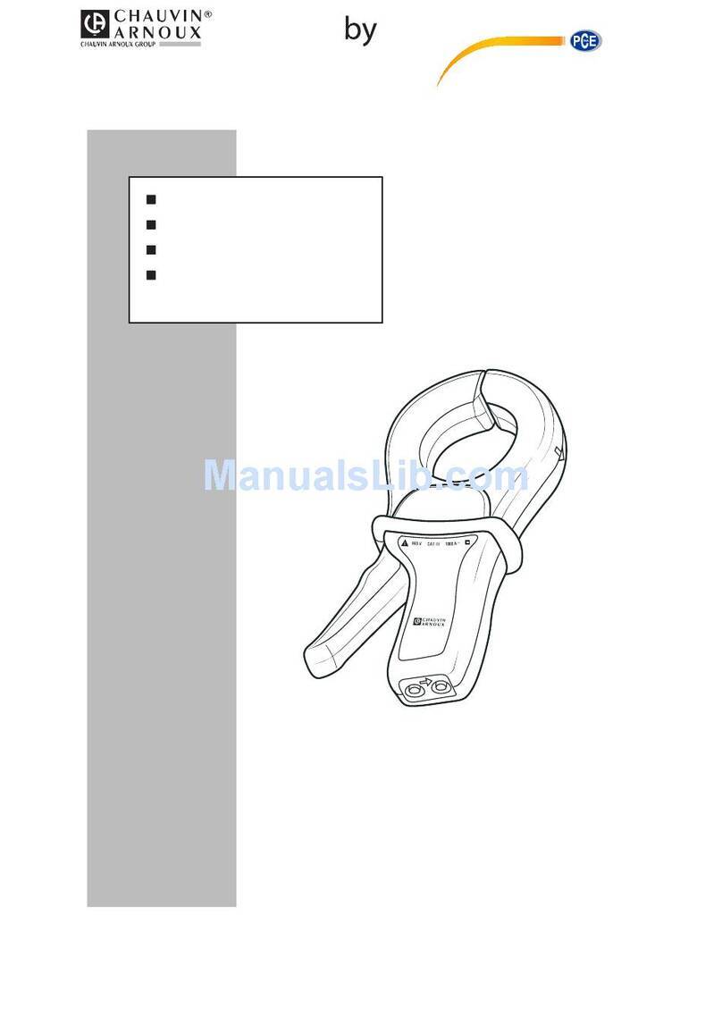 PCE Americas CA-C C1XX User manual