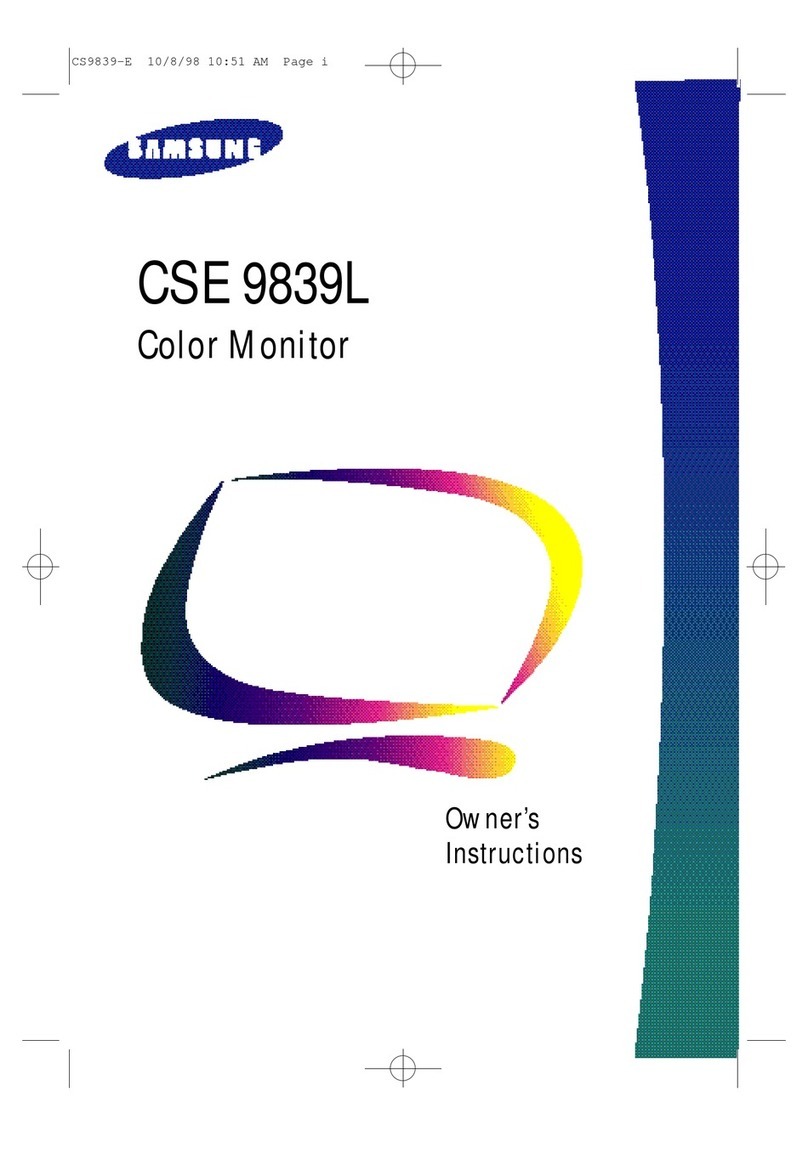 Samsung CSE 9839L User manual