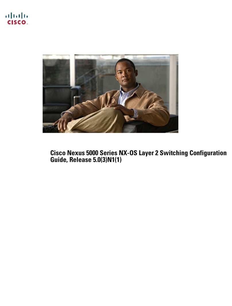 Cisco Nexus 5000 Series User manual