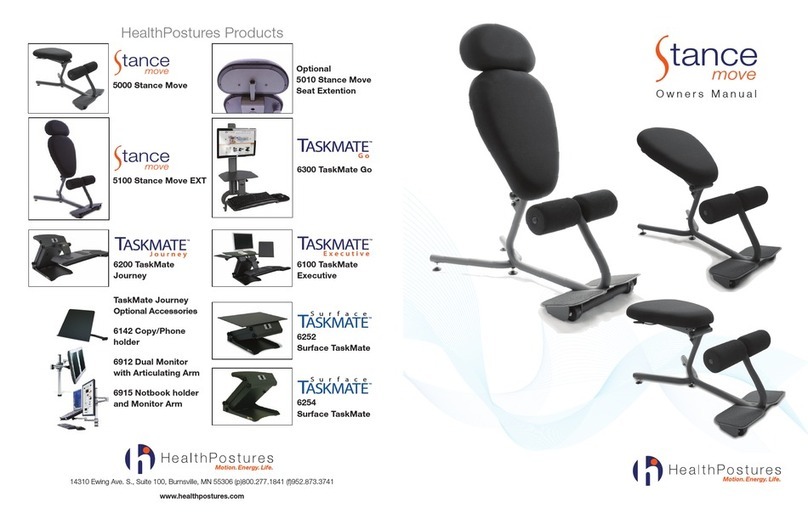 HEALTHPOSTURES STANCE MOVE owner's manual