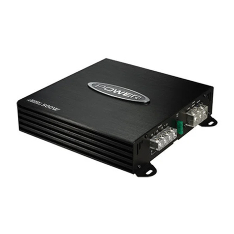 Jensen Power250x2 quick start guide