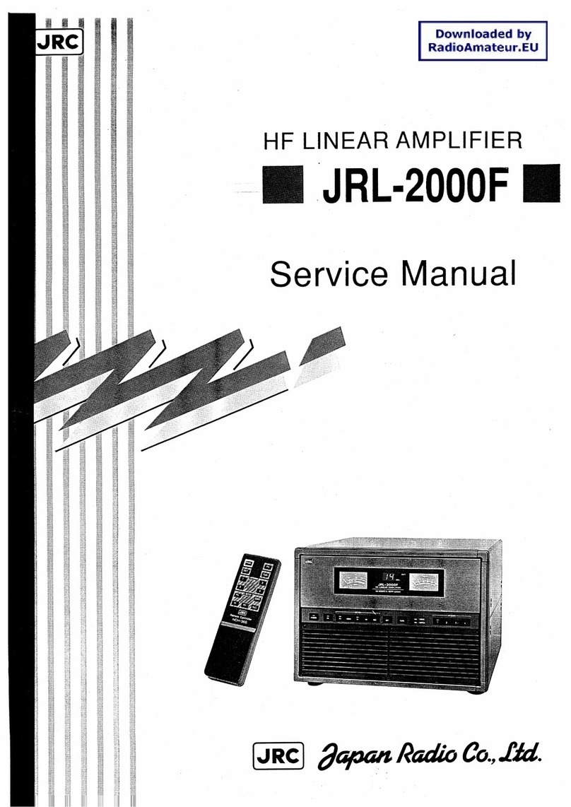 JRC JRL-2000F User manual