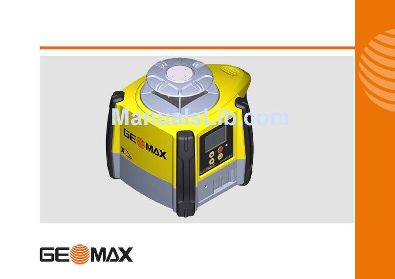 GeoMax ZONE60 HG User manual