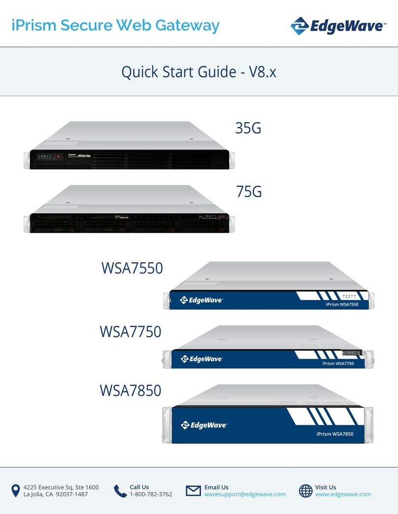EdgeWave IPRISM WSA7850 quick start guide