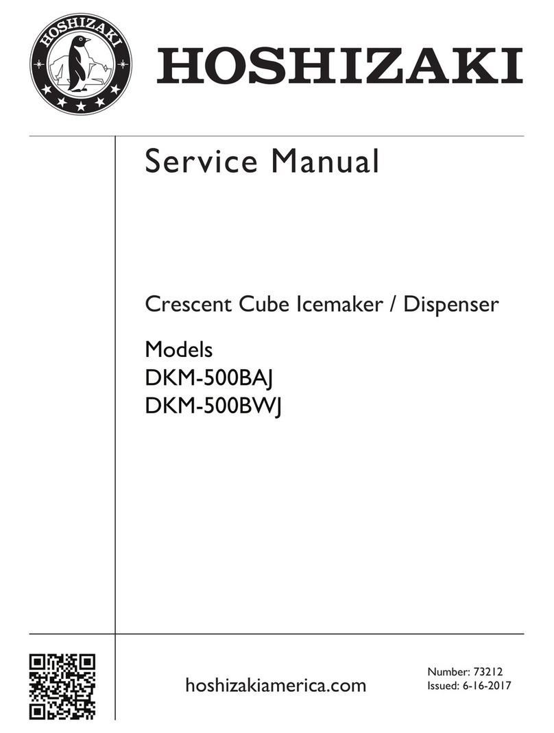 Hoshizaki DKM-500BAJ User manual