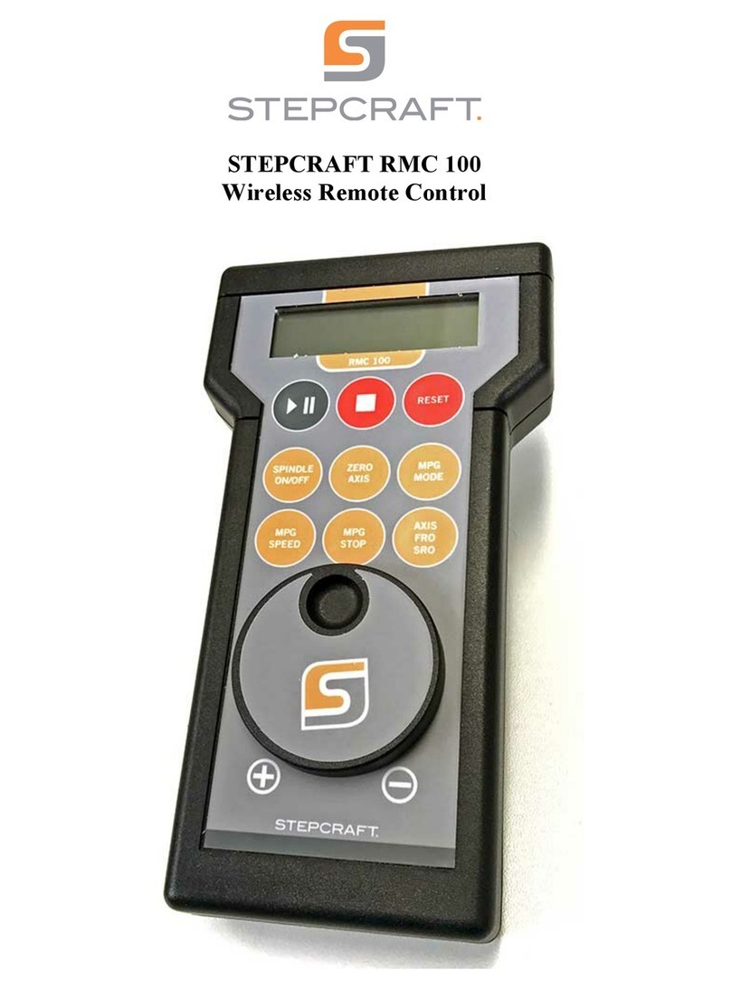 STEPCRAFT RMC 100 manual