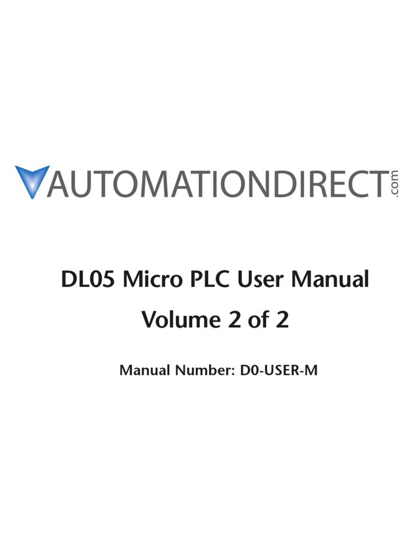 AutomationDirect DL05 User manual AutomationDirect DL05 User manual