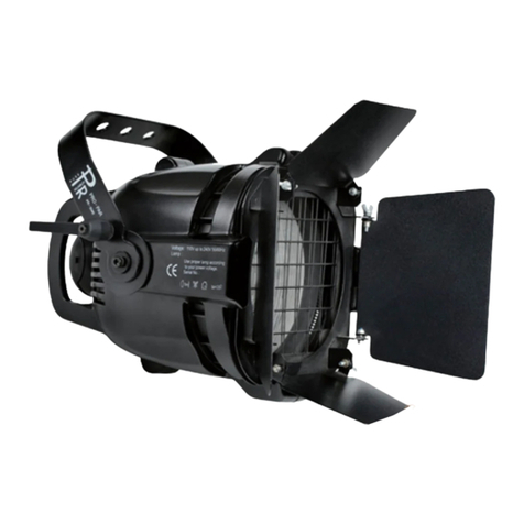 PR Lighting PRO-PAR manual