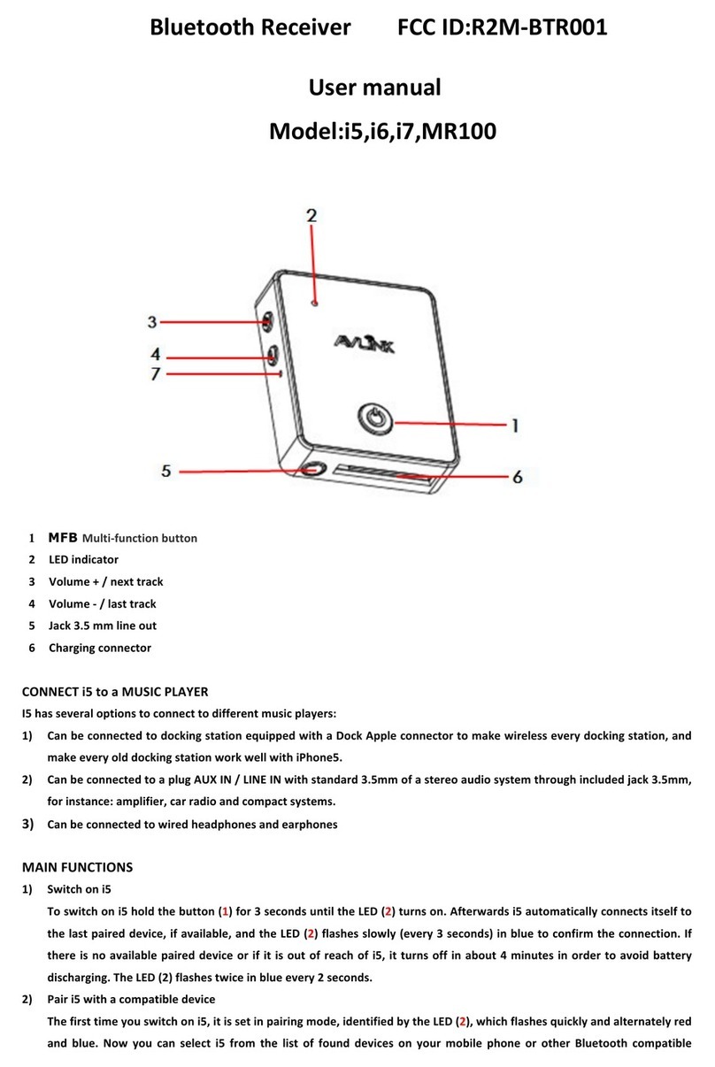AVLink i5 User manual