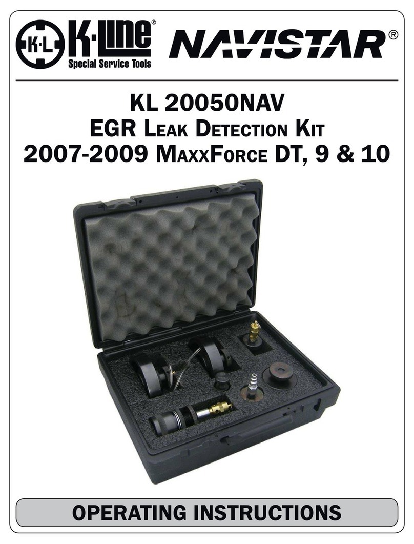 K-Line KL 20050NAV User manual