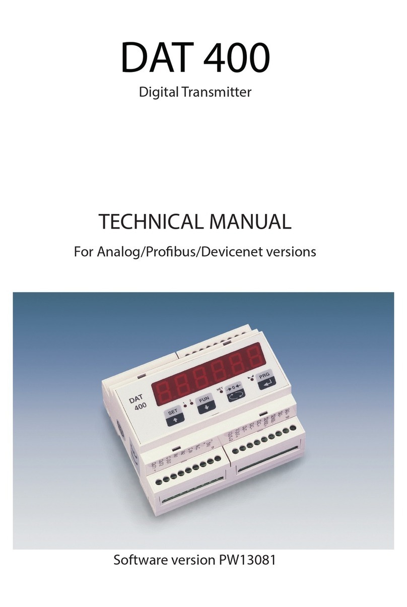 Precise Instrument DAT 400 Technical manual