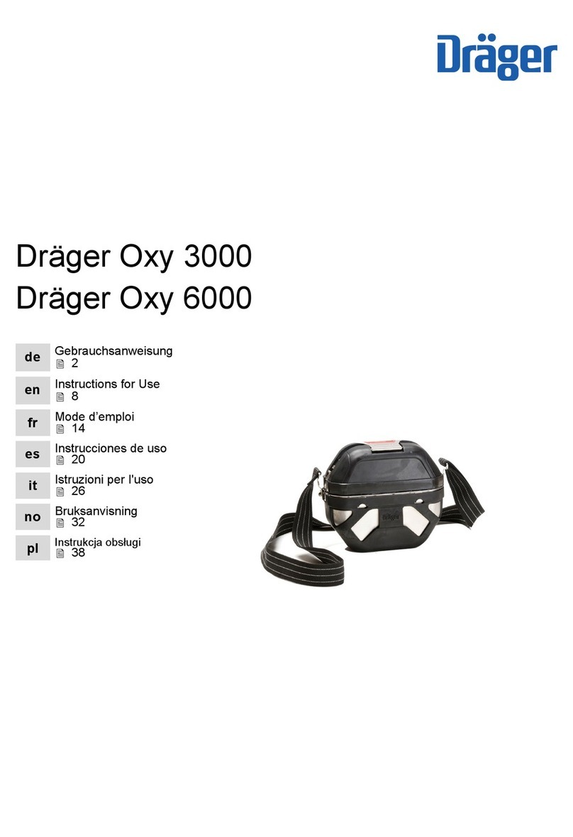 Dräger Oxy 3000 User manual