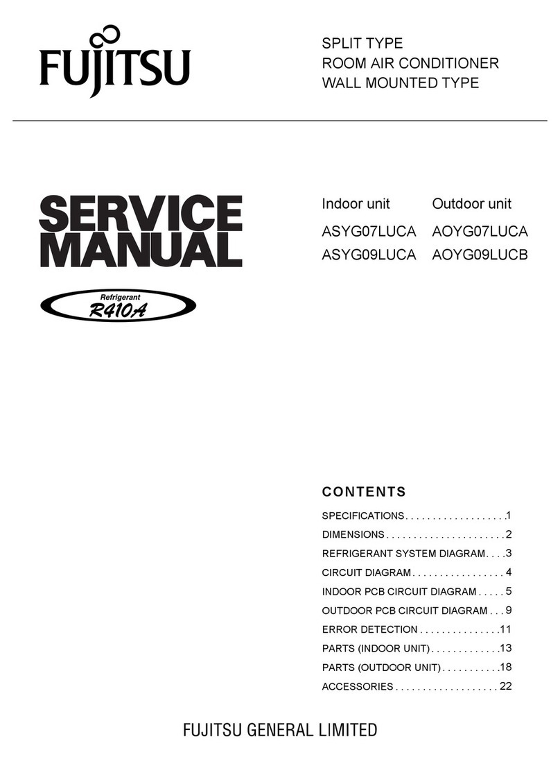 Fujitsu AOYG07LUCA User manual