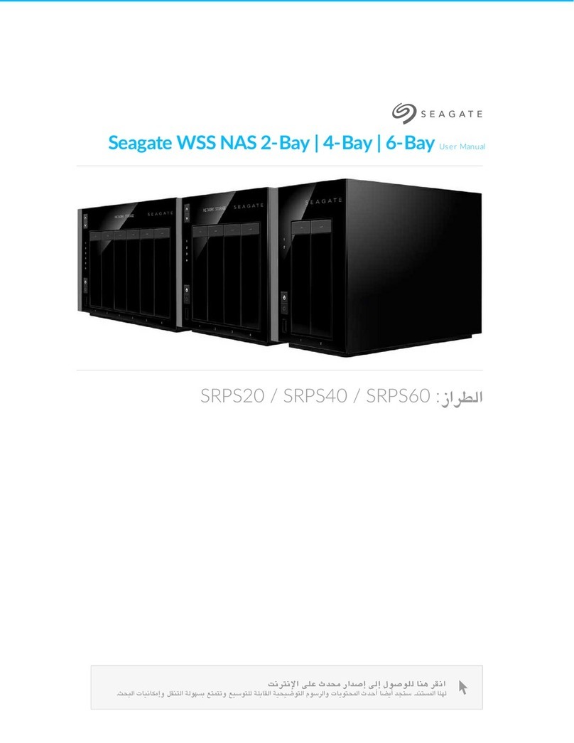 Seagate WSS NAS SRPS20 user manual