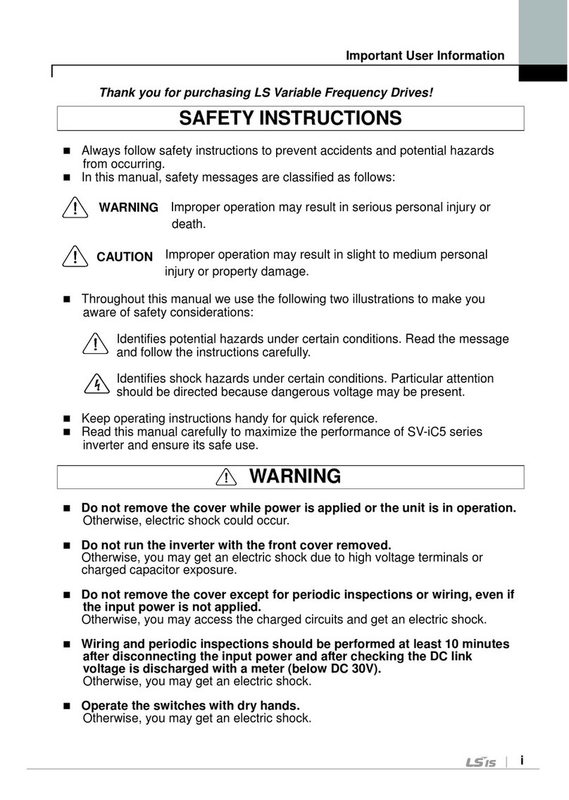 LSIS 004iC5-1 User manual