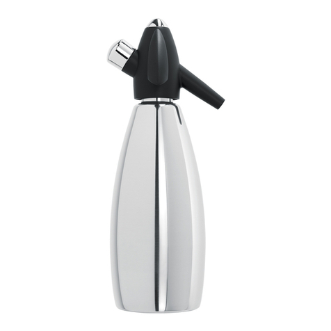 iSi Soda Siphon Instructions for use
