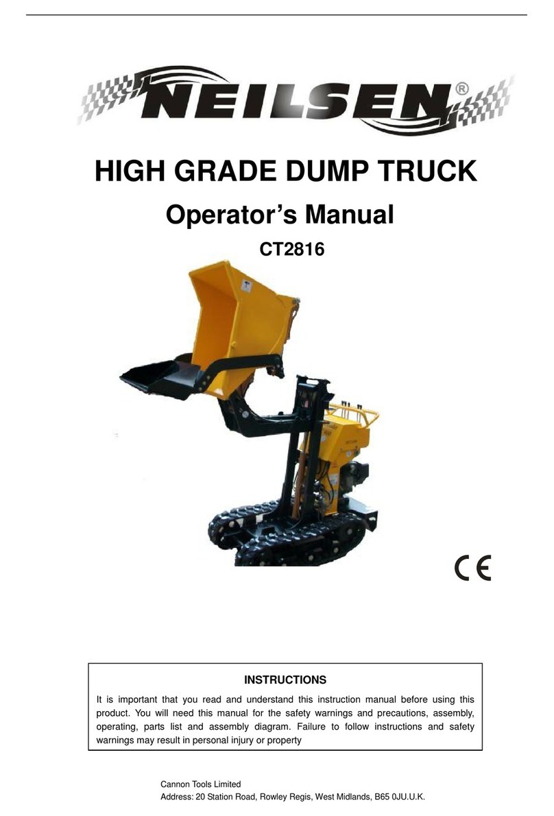 Neilsen CT2816 Operator's manual