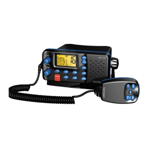 Navman VHF 7000 User manual