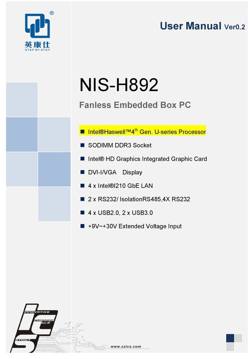 SZICS NIS-H892 user manual