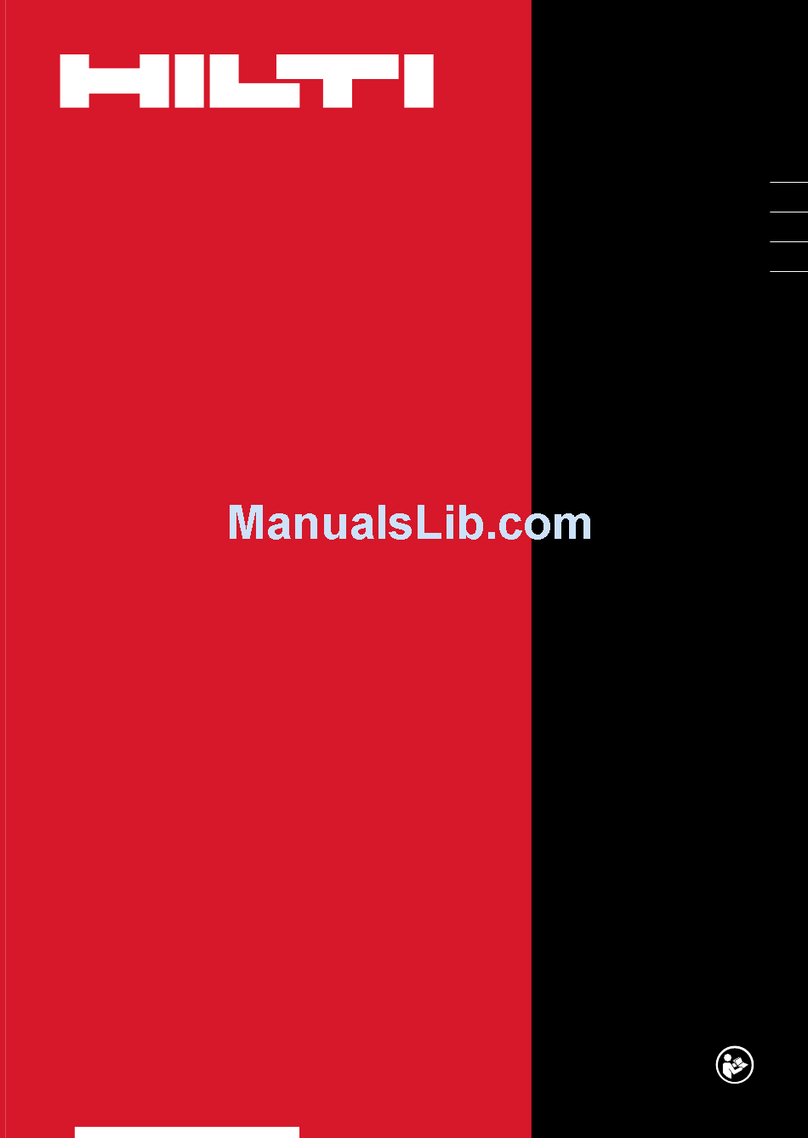 Hilti DD AF-CA User manual
