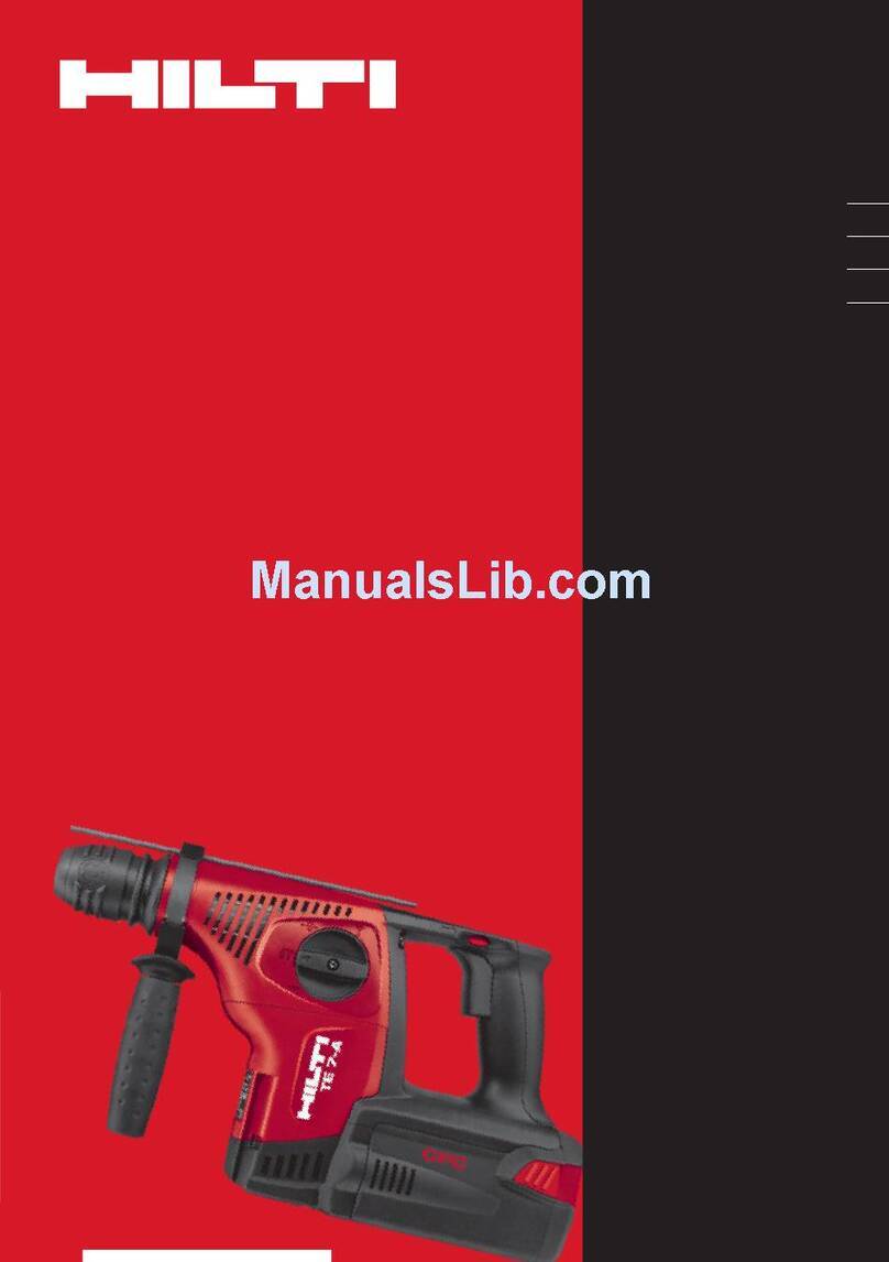Hilti TE 7-A User manual