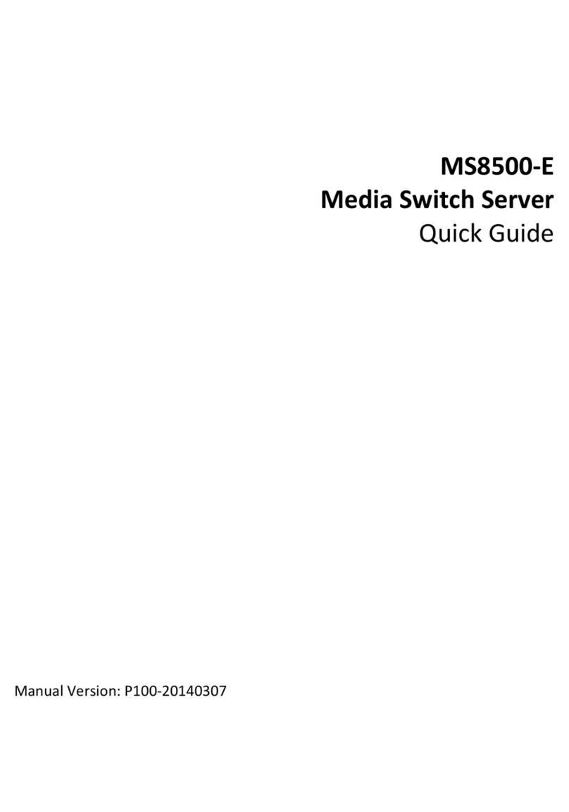 UNIVIEW MS8500-E quick guide