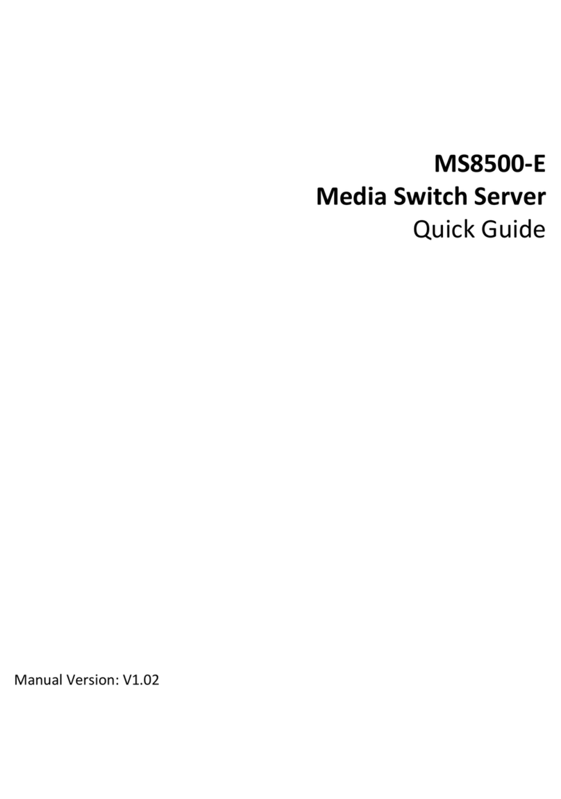 UNIVIEW MS8500-E quick guide