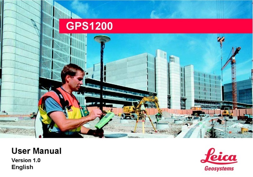 Leica Geosystems RX1200 user manual